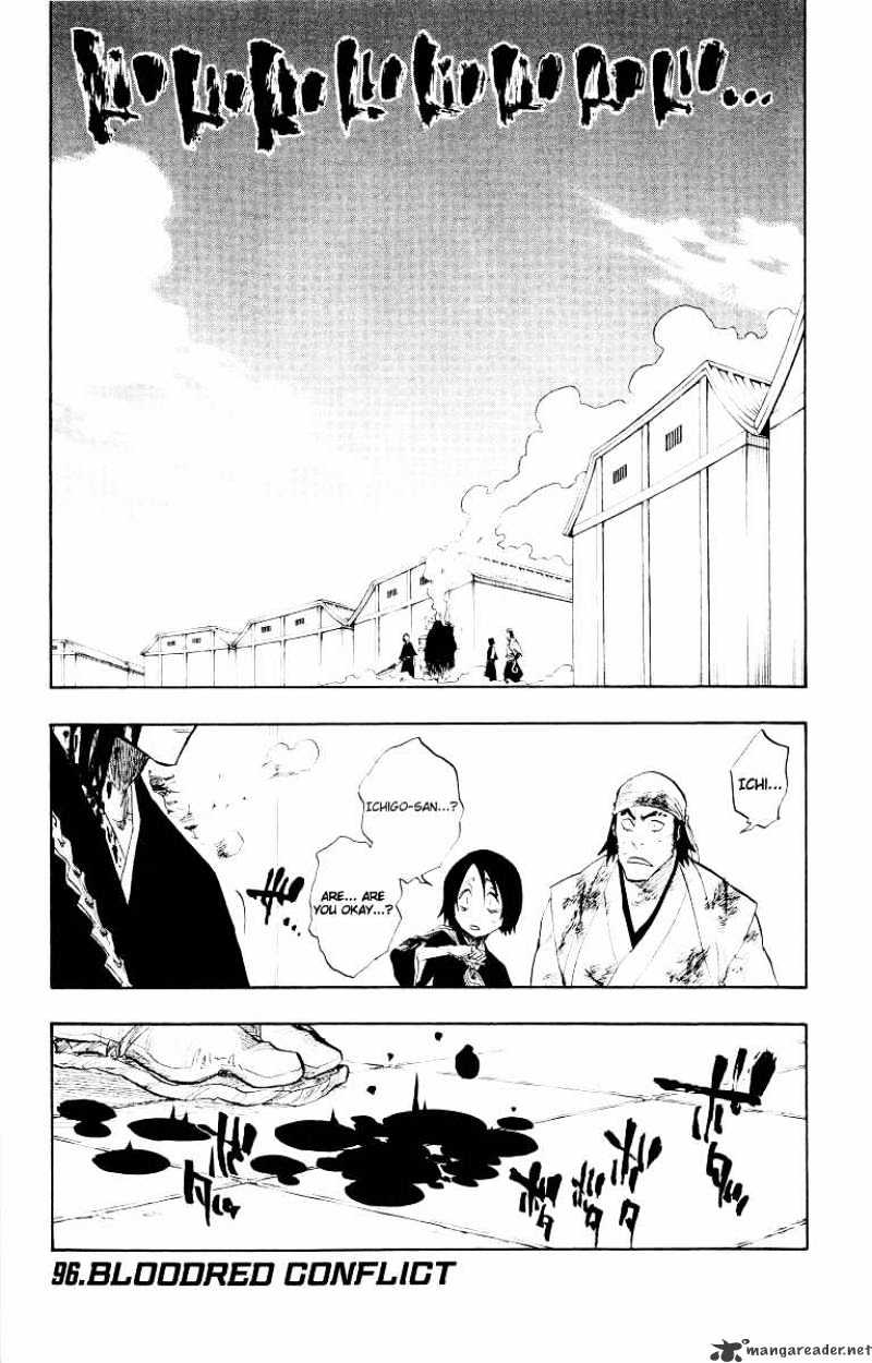 Bleach - Chapter 96 : Bloodred Conflict