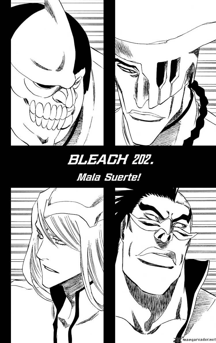 Bleach - Chapter 202 : Mala Suerte