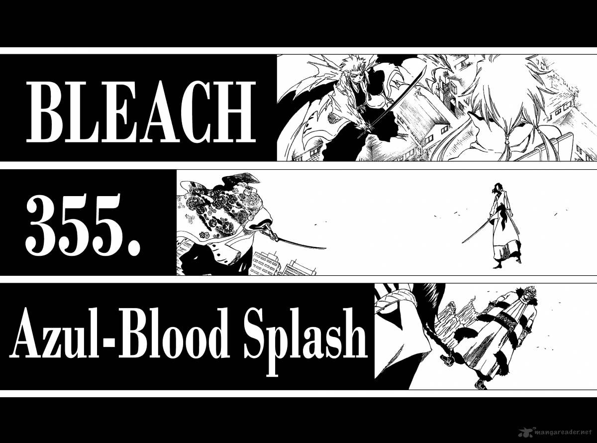 Bleach - Chapter 355 : Azul-Blood Splash