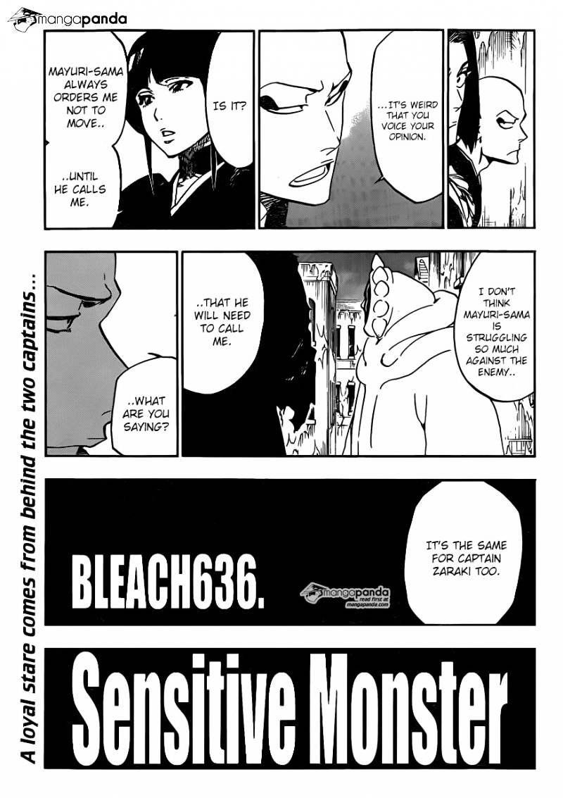 Bleach - Chapter 636 : Sensitive Monster