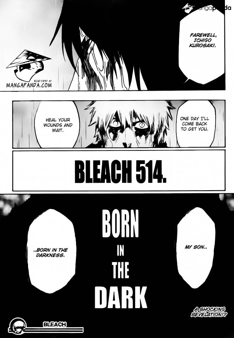 Bleach - Chapter 514 : Born In The Darkness