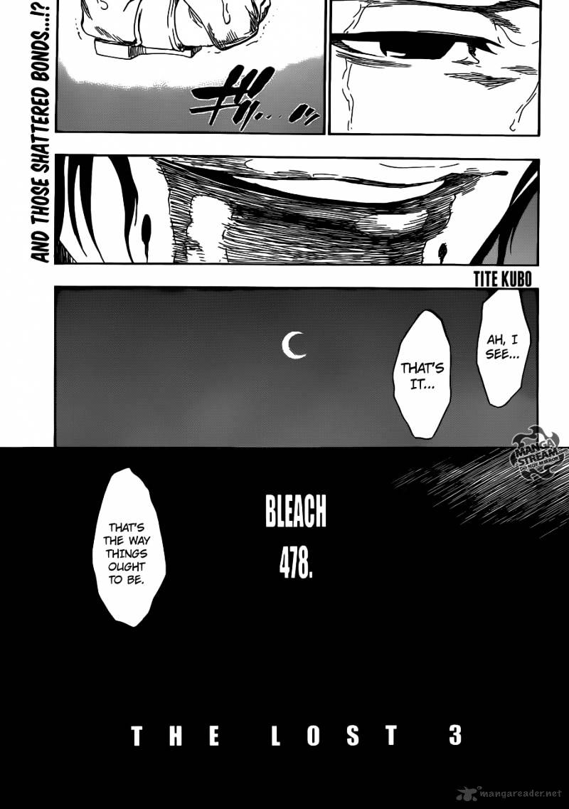 Bleach - Chapter 478 : The Lost 3