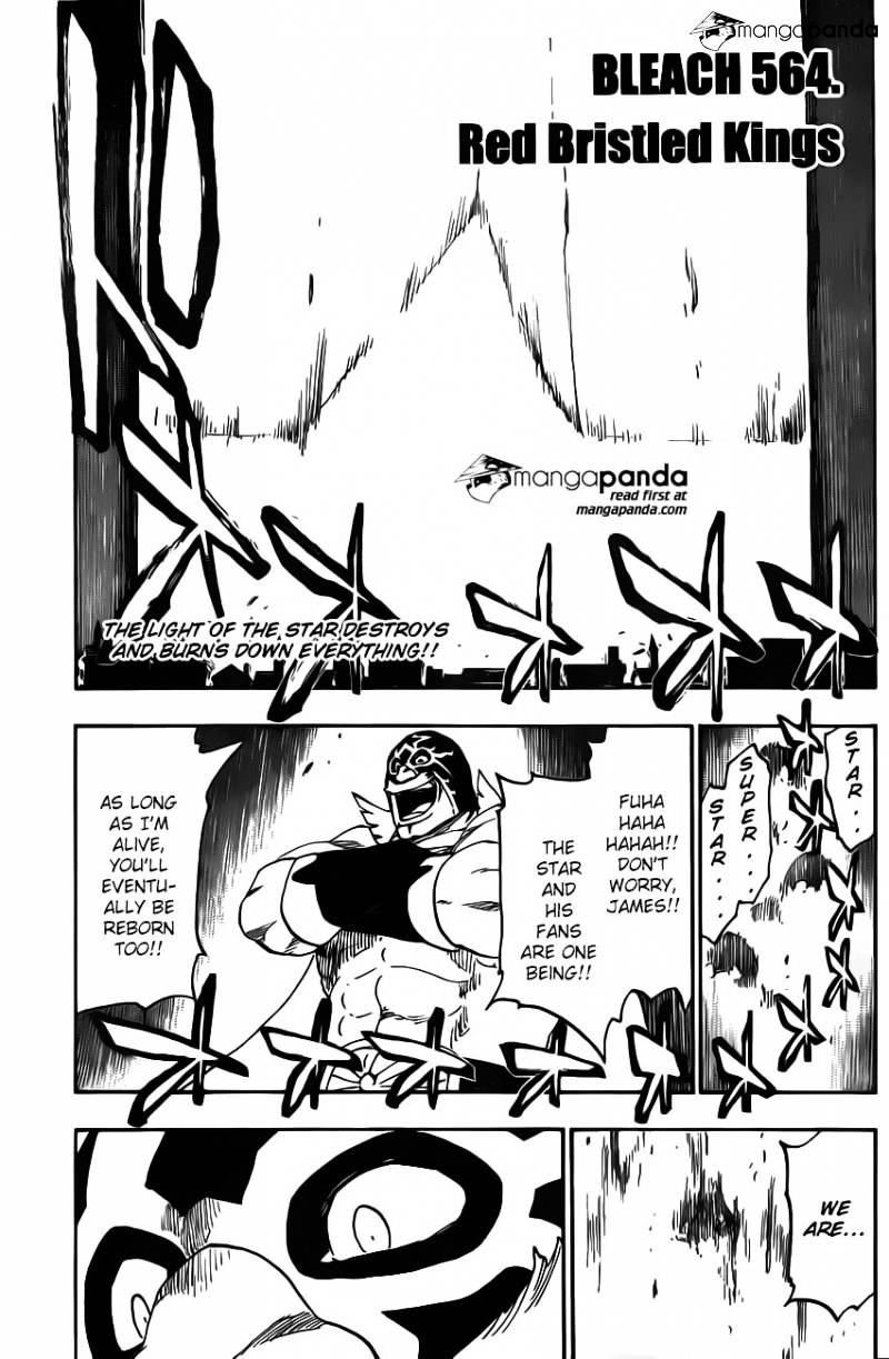 Bleach - Chapter 564 : Red Bristled Kings