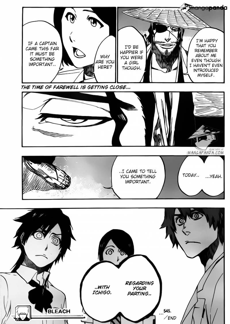 Bleach - Chapter 545 : Blue Stripes