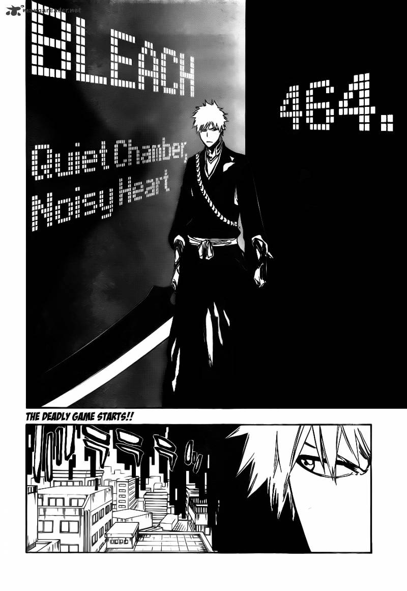 Bleach - Chapter 464 : Quiet Chamber, Noisy Heart