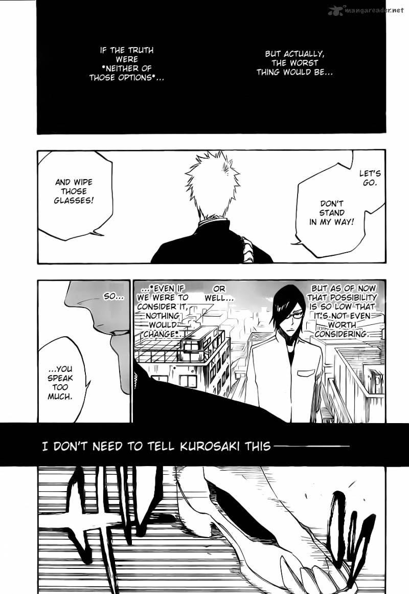 Bleach - Chapter 464 : Quiet Chamber, Noisy Heart