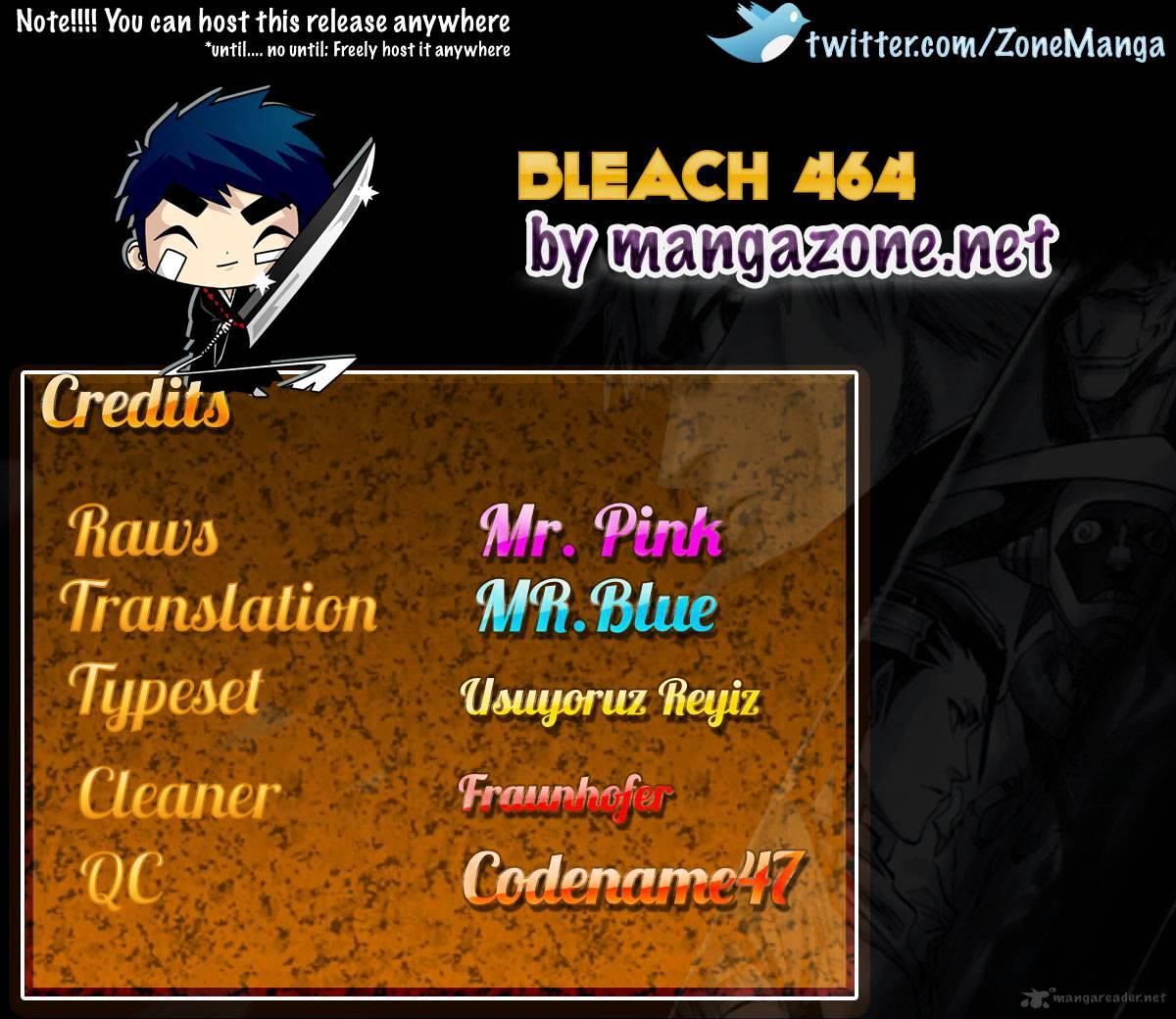 Bleach - Chapter 464 : Quiet Chamber, Noisy Heart