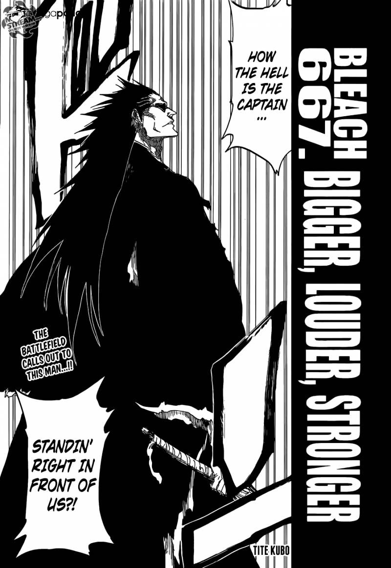 Bleach - Chapter 667 : Bigger, Louder, Stronger