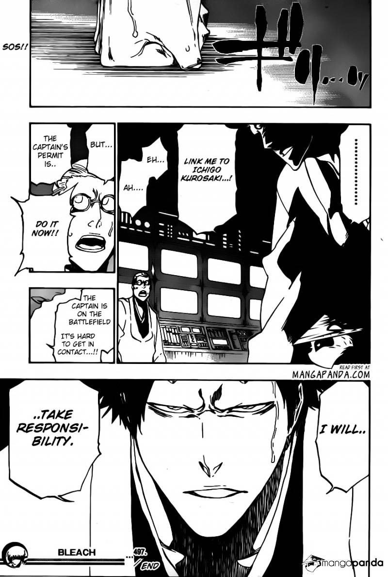 Bleach - Chapter 497 : Kill The Shadow2