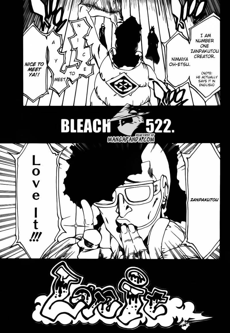 Bleach - Chapter 522 : Love It