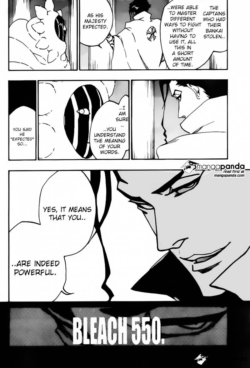 Bleach - Chapter 550 : Blazing Bullets