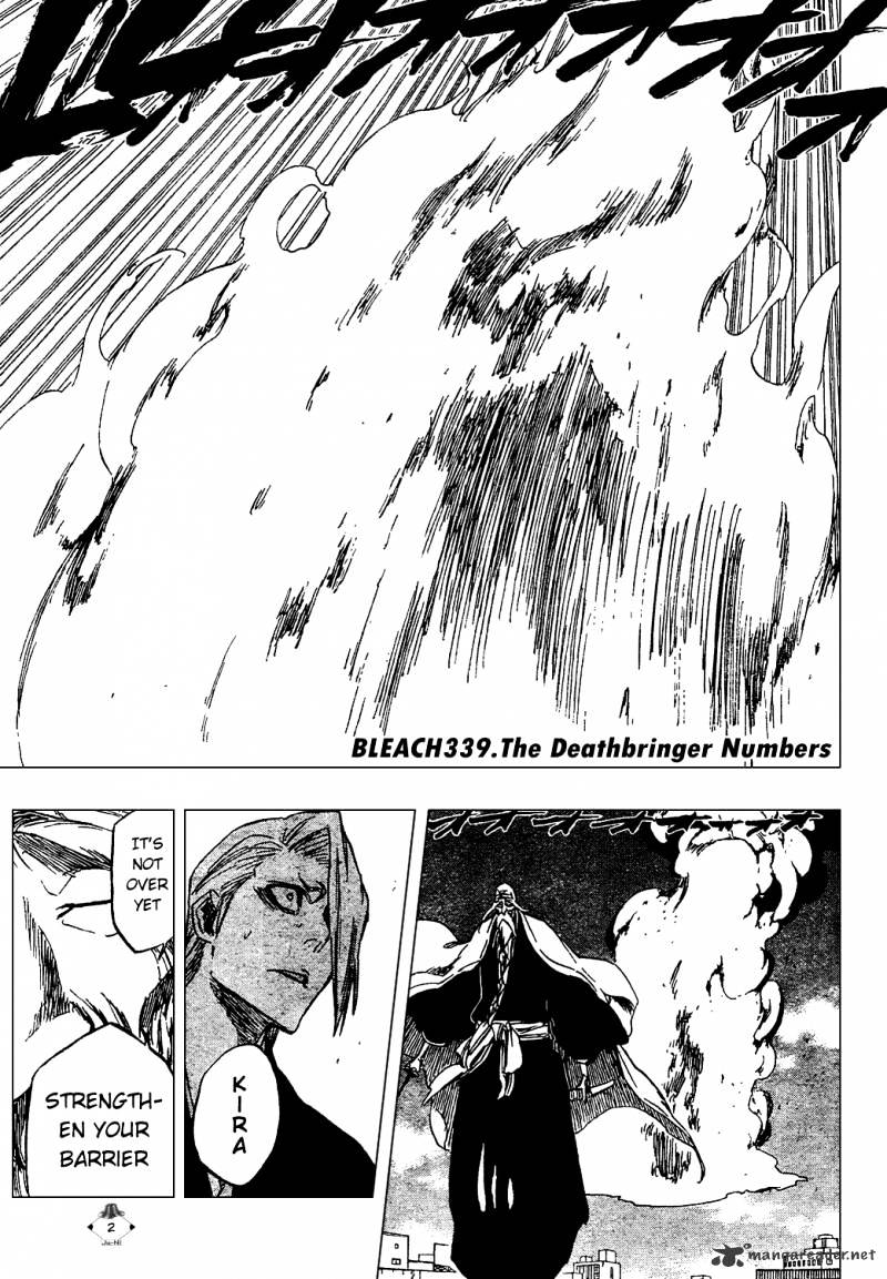 Bleach - Chapter 339 : The Deathbringer Numbers