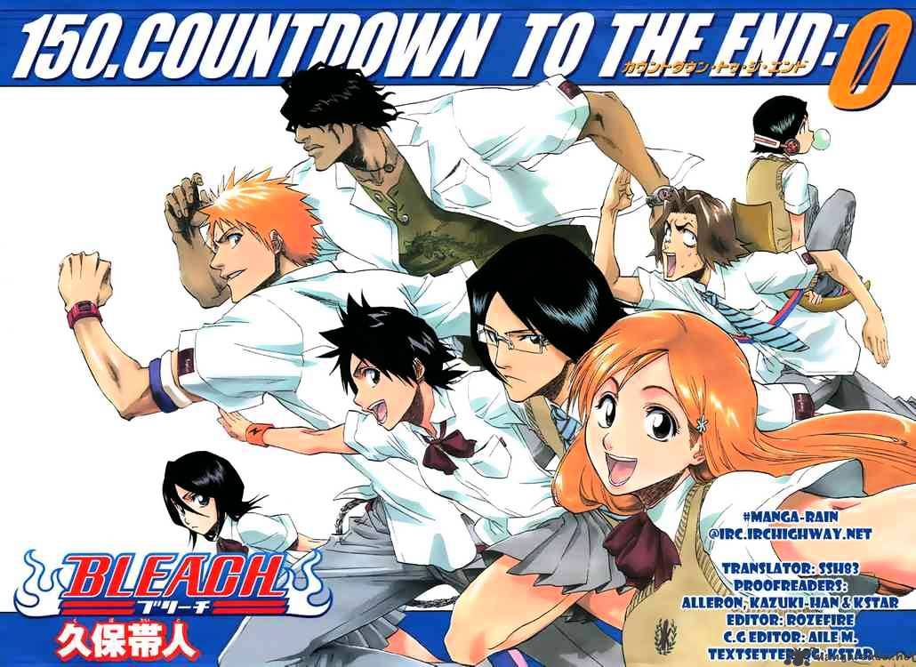 Bleach - Chapter 150 : Countdown To The End 0