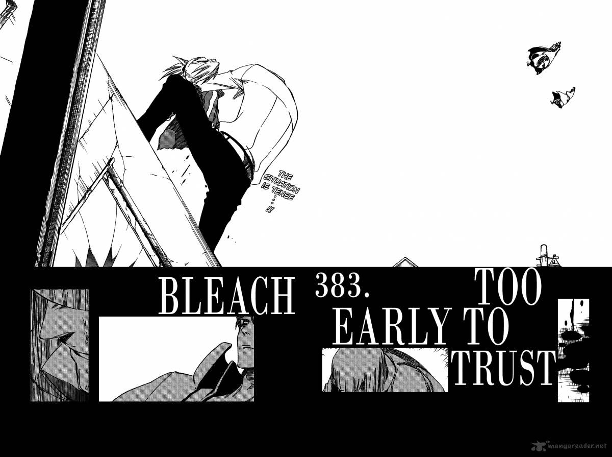 Bleach - Chapter 383 : Too Early To Trust