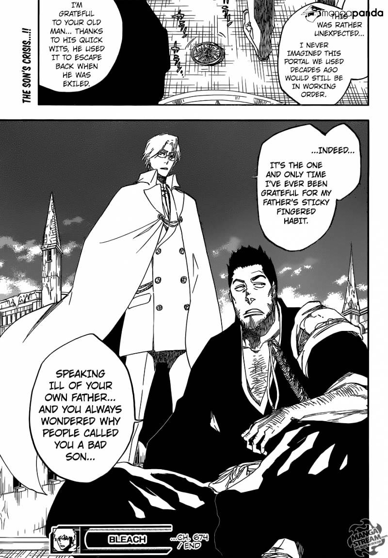 Bleach - Chapter 674 : Father 2