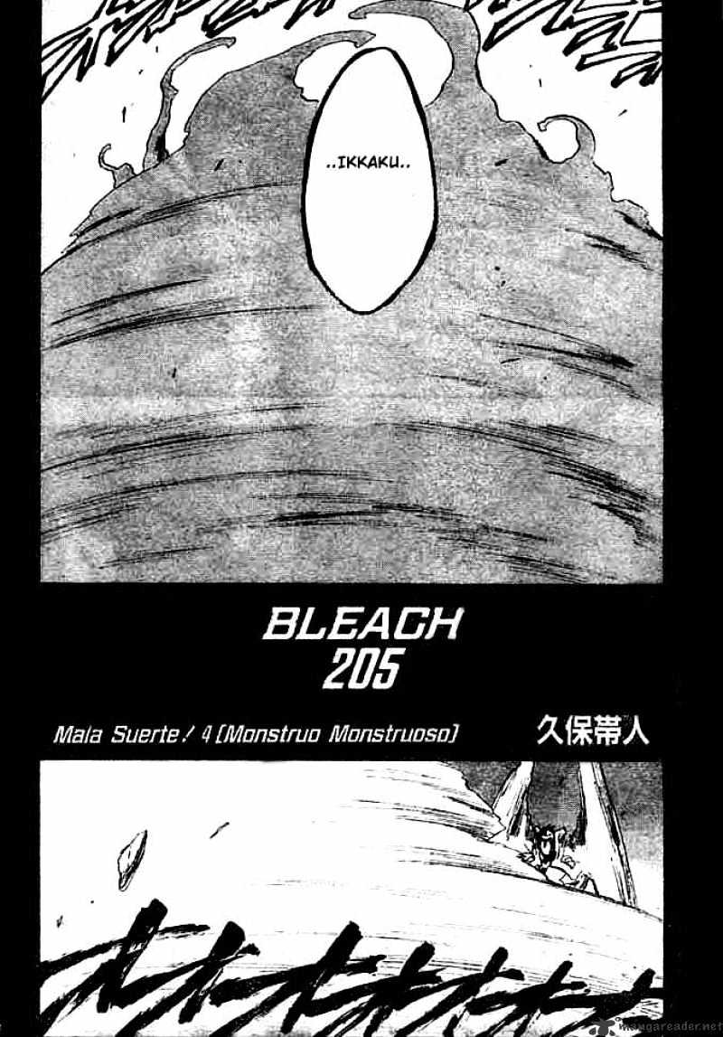 Bleach - Chapter 205 : Mala Suerte 4