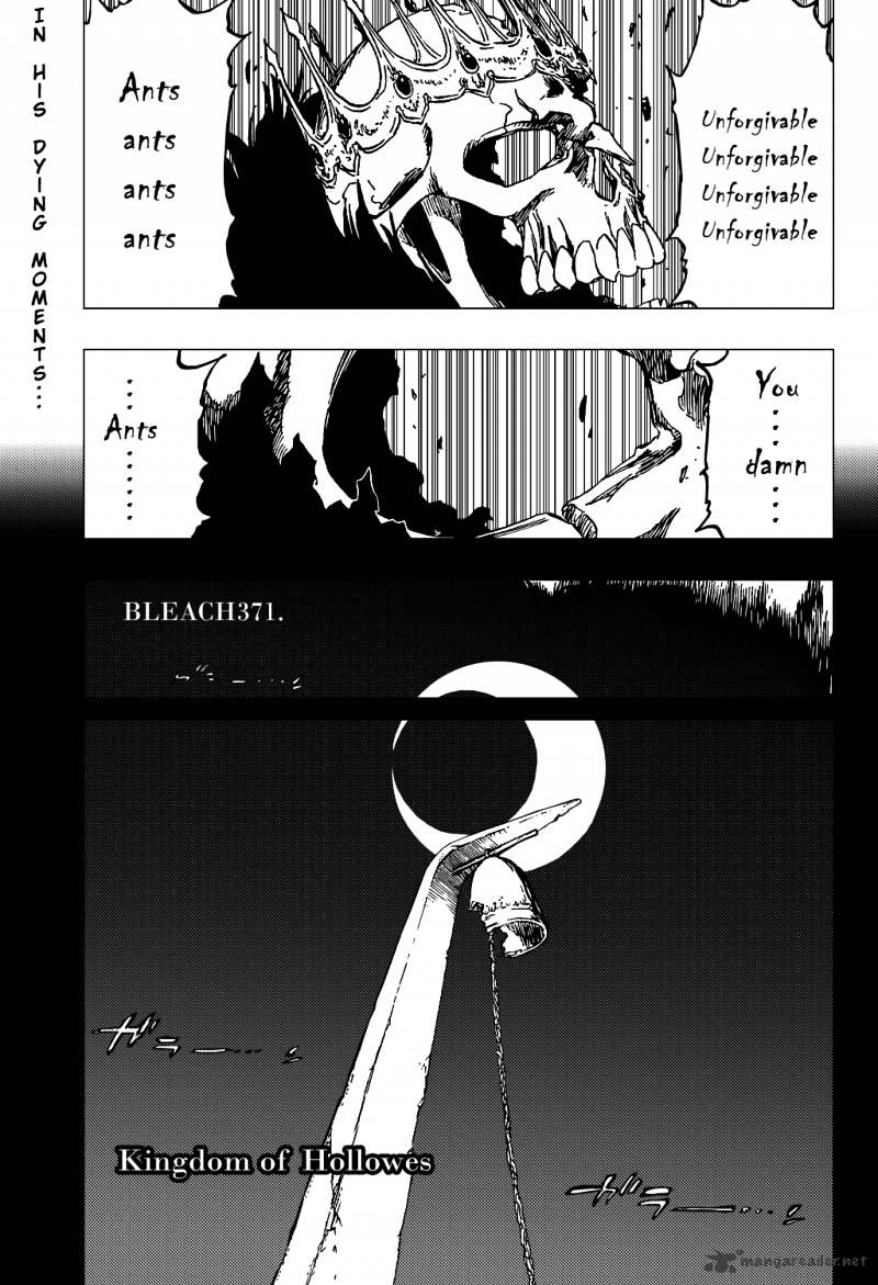 Bleach - Chapter 371 : Kingdom Of Hollowes