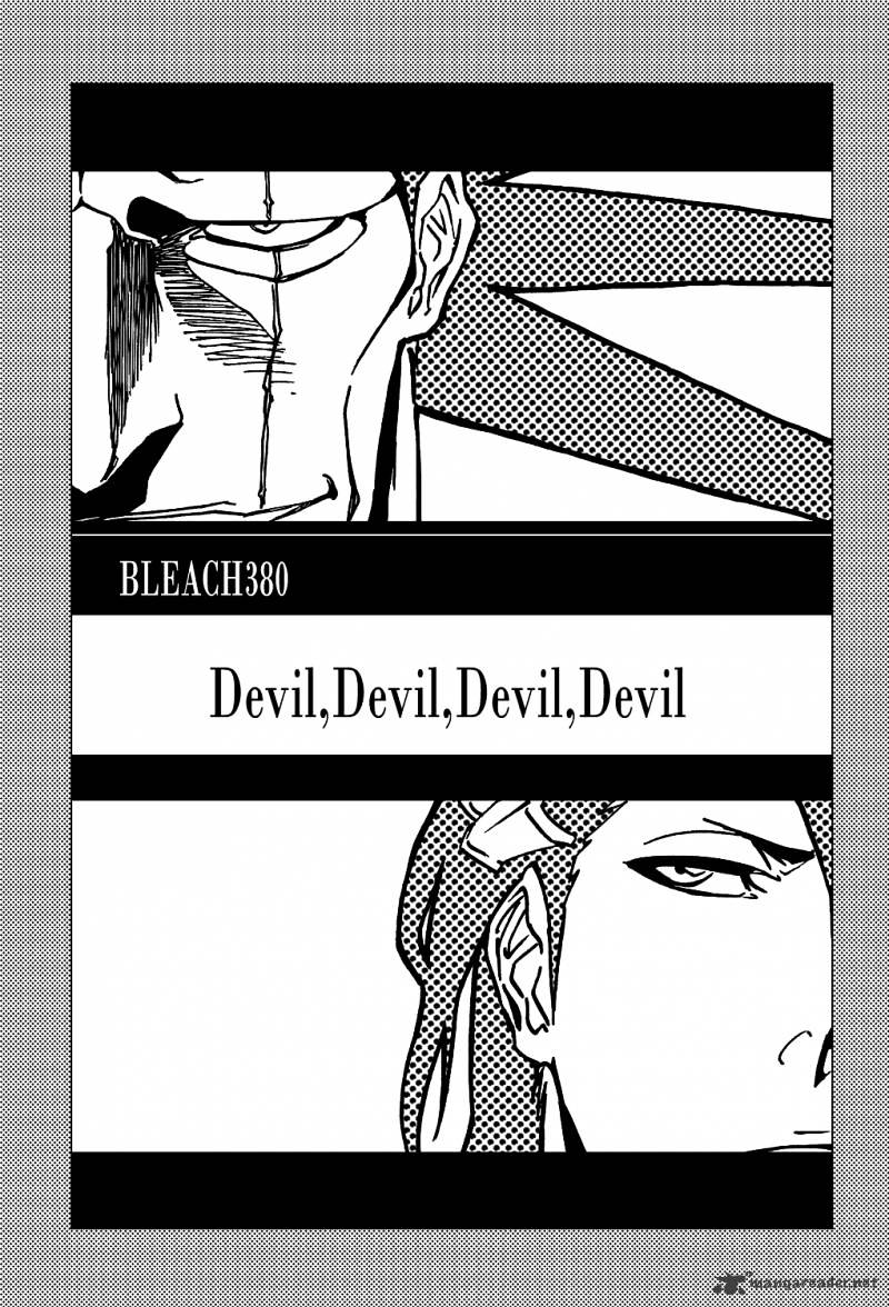 Bleach - Chapter 380 : Devil, Devil, Devil, Devil