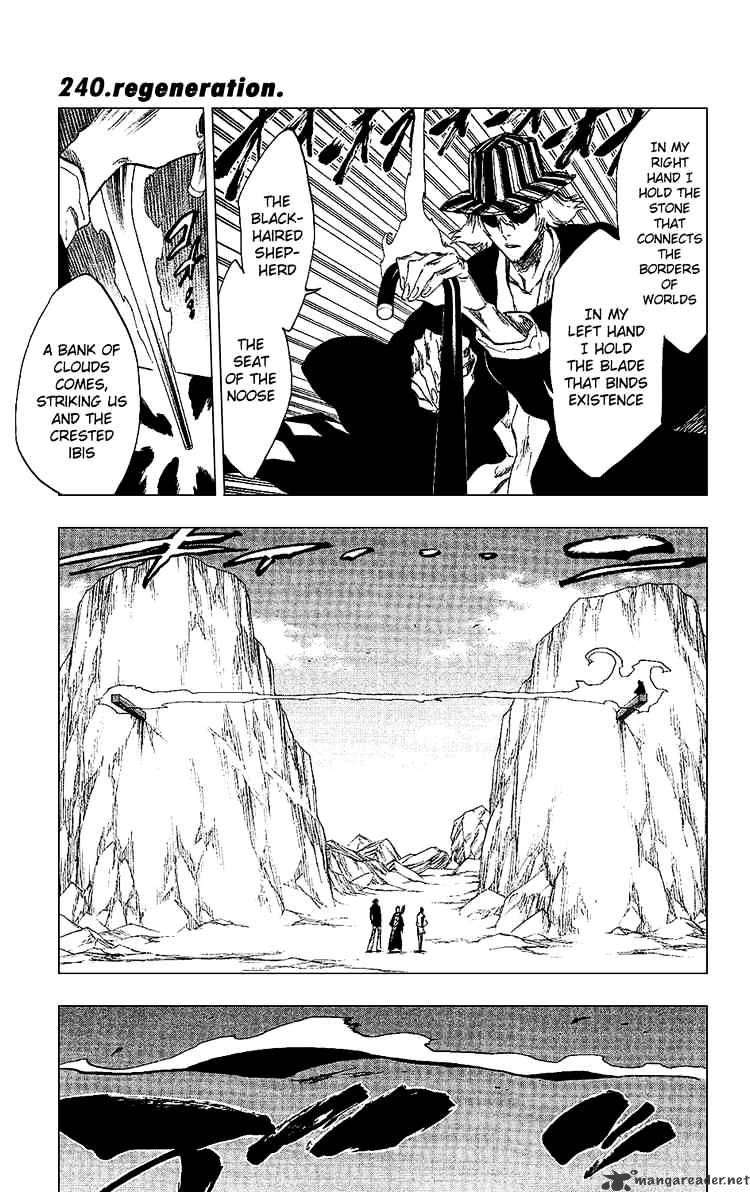 Bleach - Chapter 240 : Regeneration