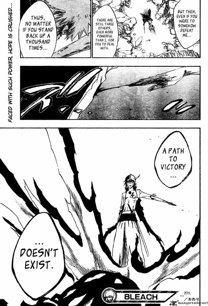 Bleach - Chapter 271 : If You Rise From The Ashes