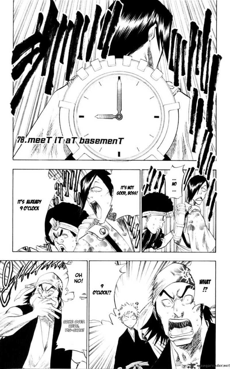 Bleach - Chapter 78 : Meet It At Basement