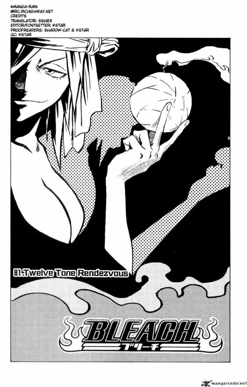 Bleach - Chapter 81 : Twelve Tone Rendezvous