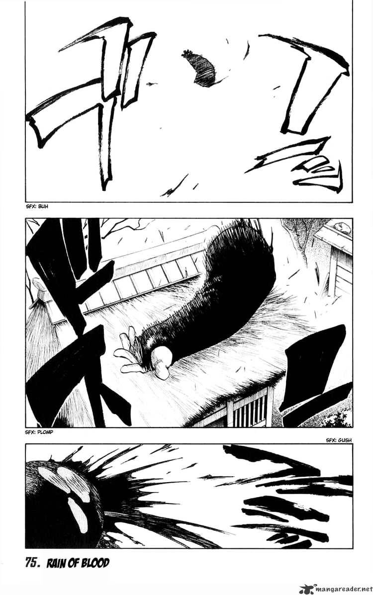 Bleach - Chapter 75 : Rain Of Blood