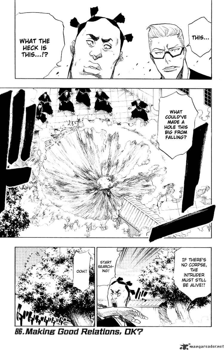 Bleach - Chapter 86 : Making-Good Relations, Ok