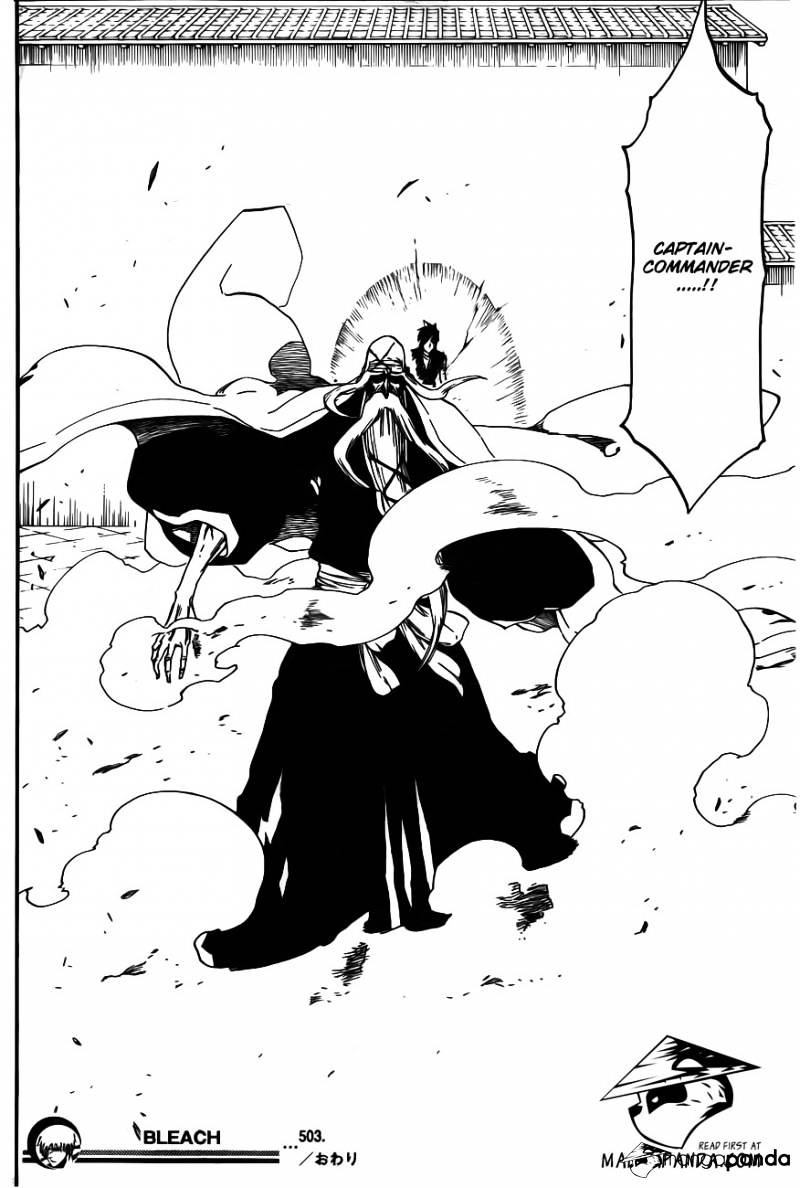 Bleach - Chapter 503 : Wrath As A Lightning