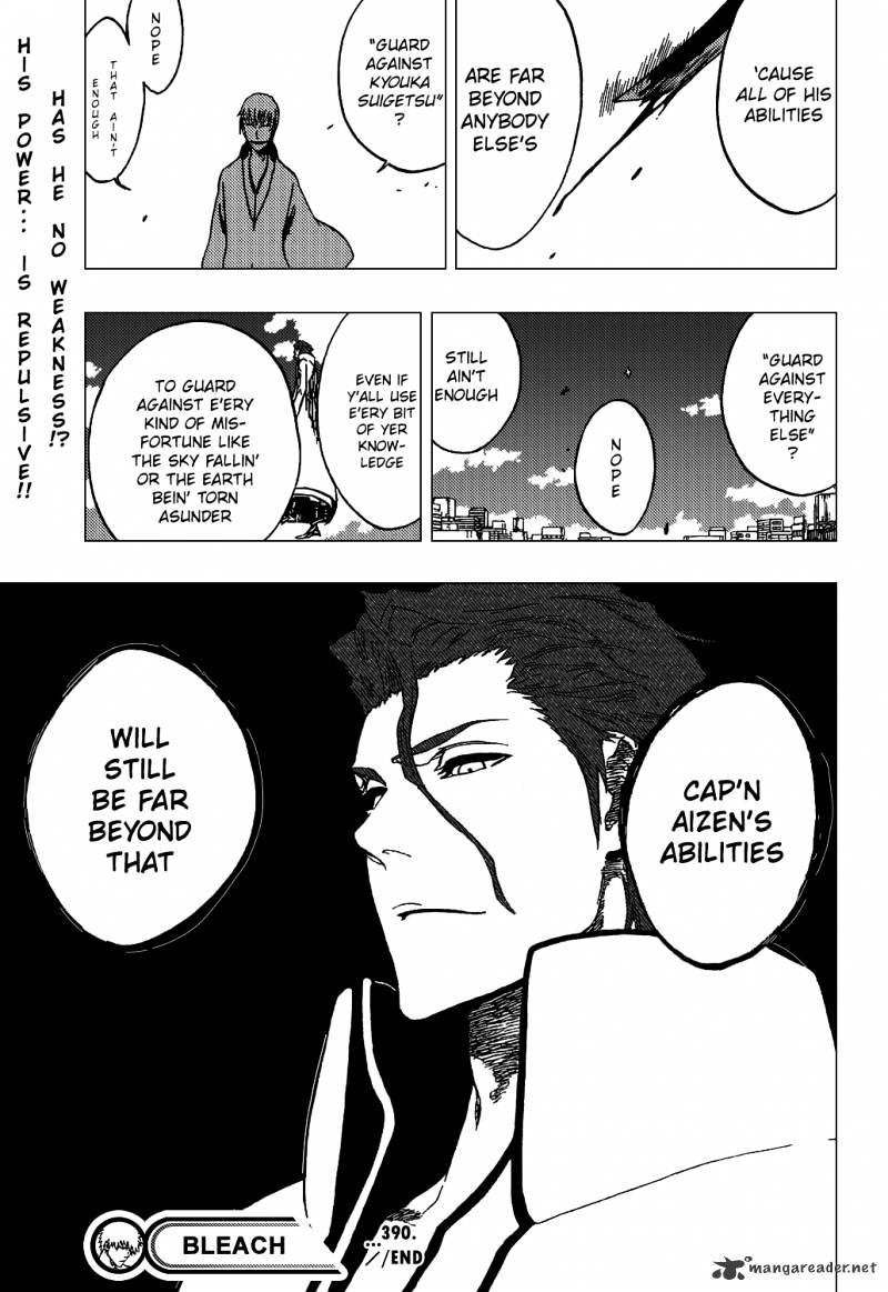 Bleach - Chapter 390 : Beyond The Death Understanding