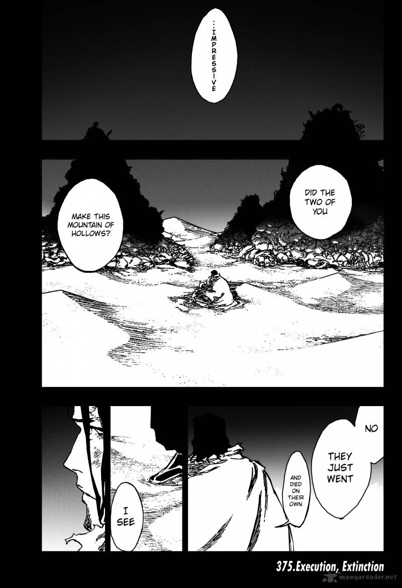 Bleach - Chapter 375 : Excution, Extinction