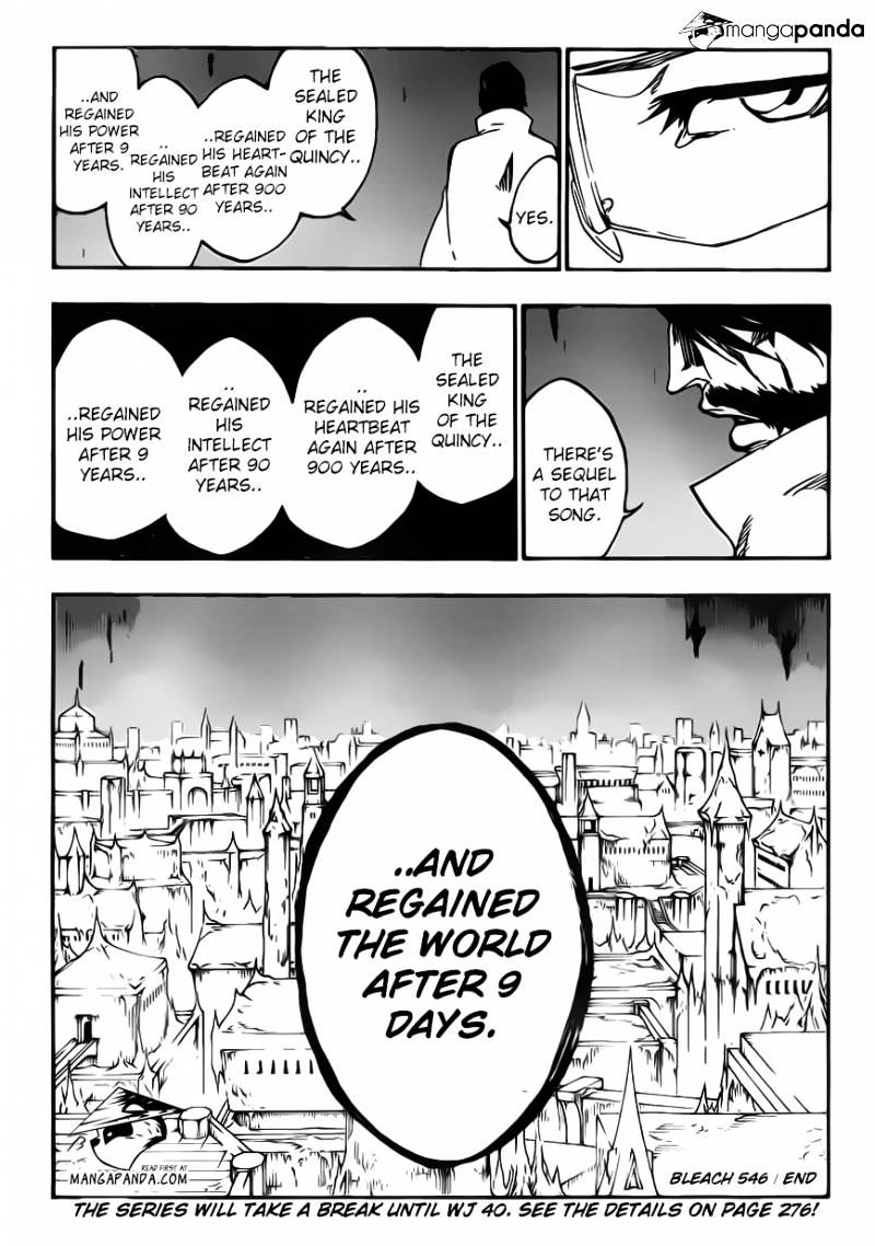 Bleach - Chapter 546 : The Last 9 Days