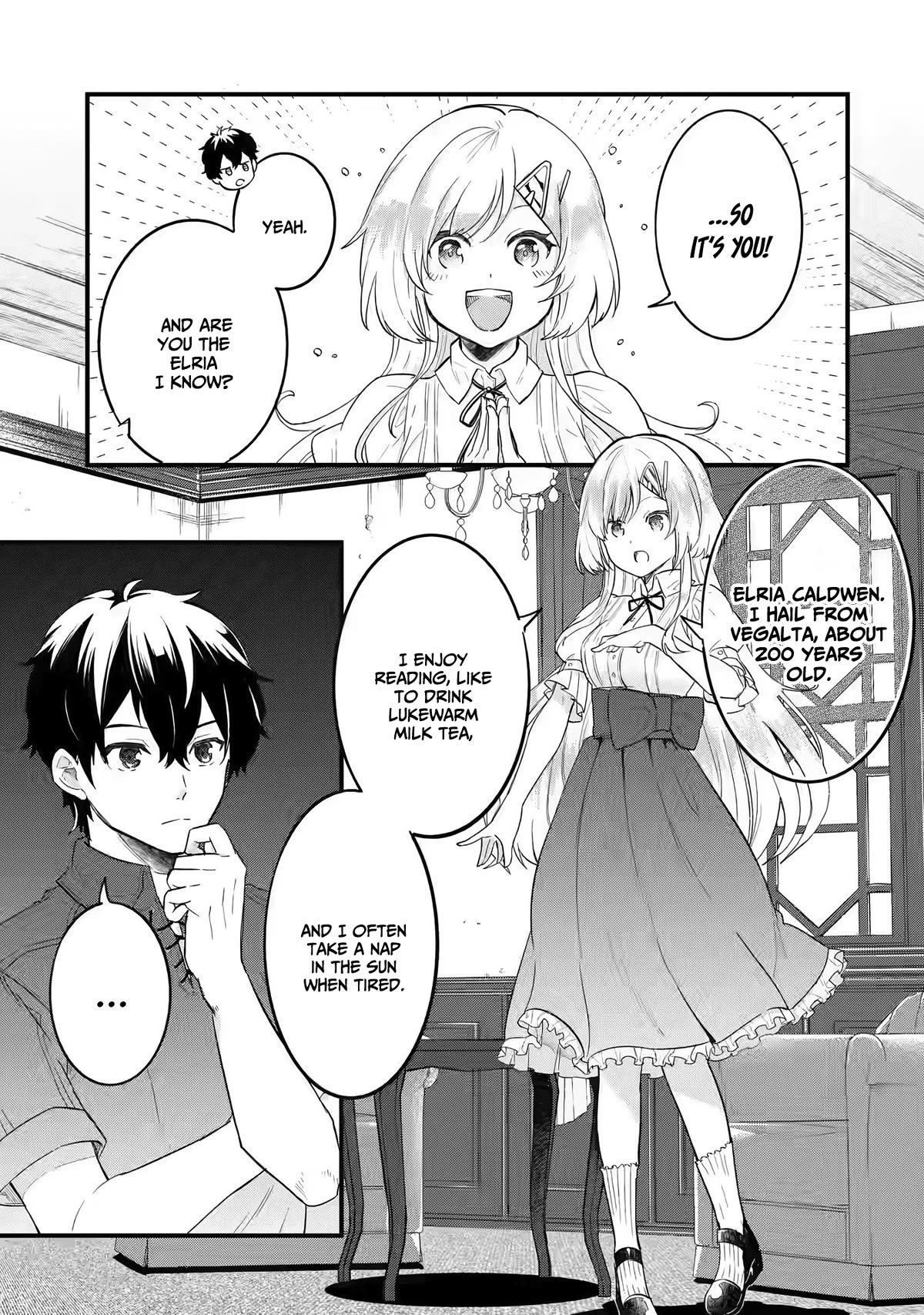 Eiyuu To Kenja No Tensei Kon - Chapter 1