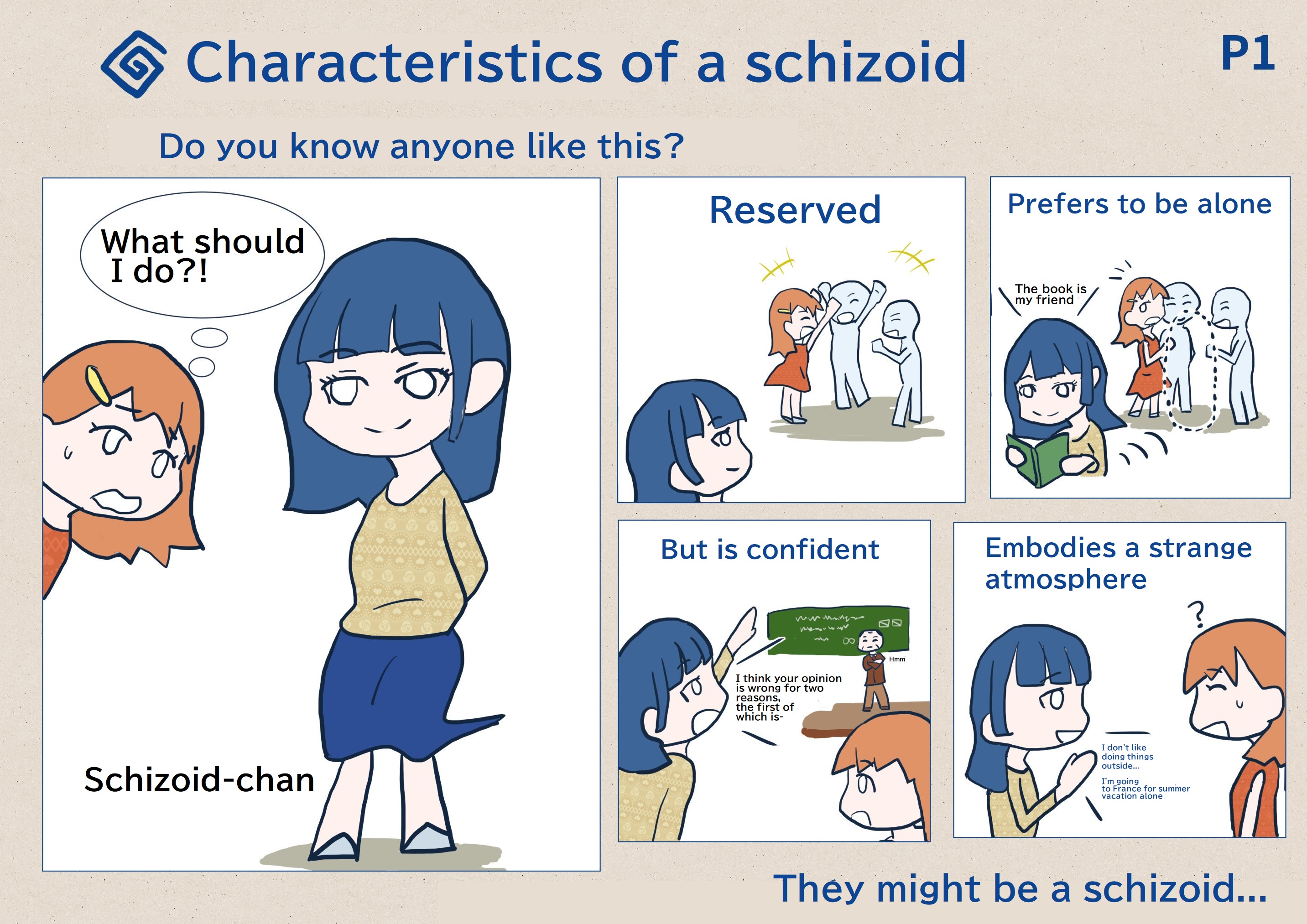 Schizoid-Chan - Chapter 1: Characteristics Of A Schizoid