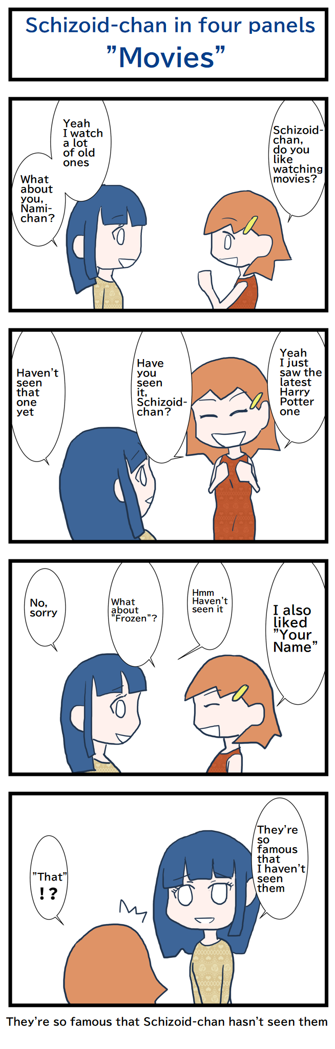 Schizoid-Chan - Chapter 2: Schizoid-Chan 4-Koma