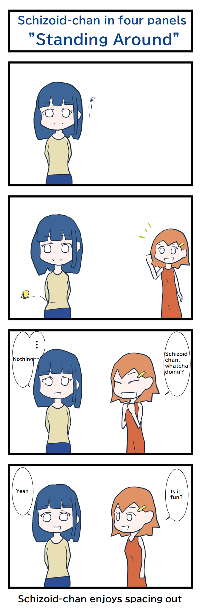 Schizoid-Chan - Chapter 2: Schizoid-Chan 4-Koma