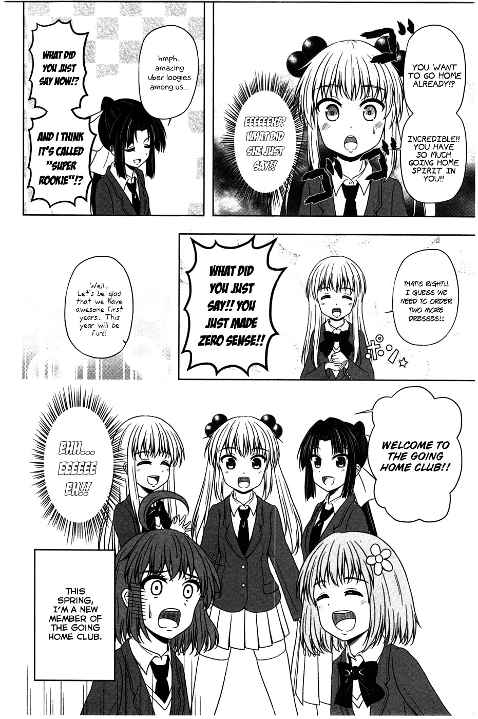 Kitakubu Katsudou Kiroku - Vol.1 Chapter 1 : Going Home Club Applicants