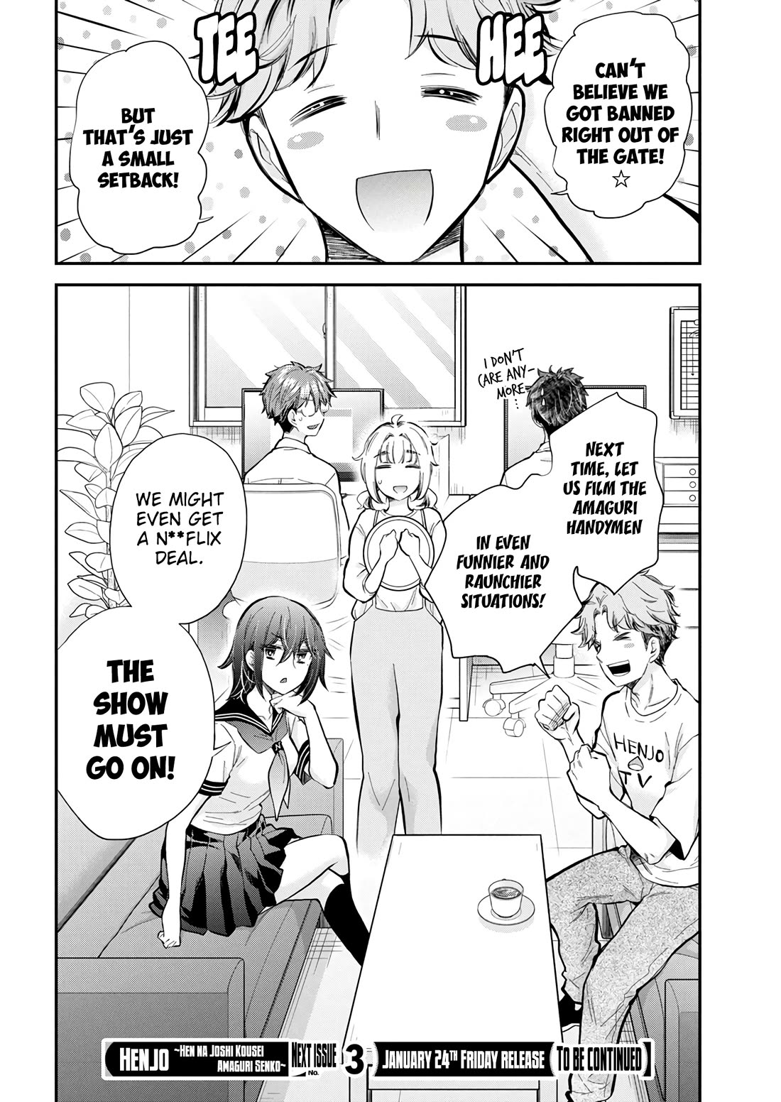 Henjyo - Hen Na Jyoshi Kousei Amaguri Senko - Chapter 129