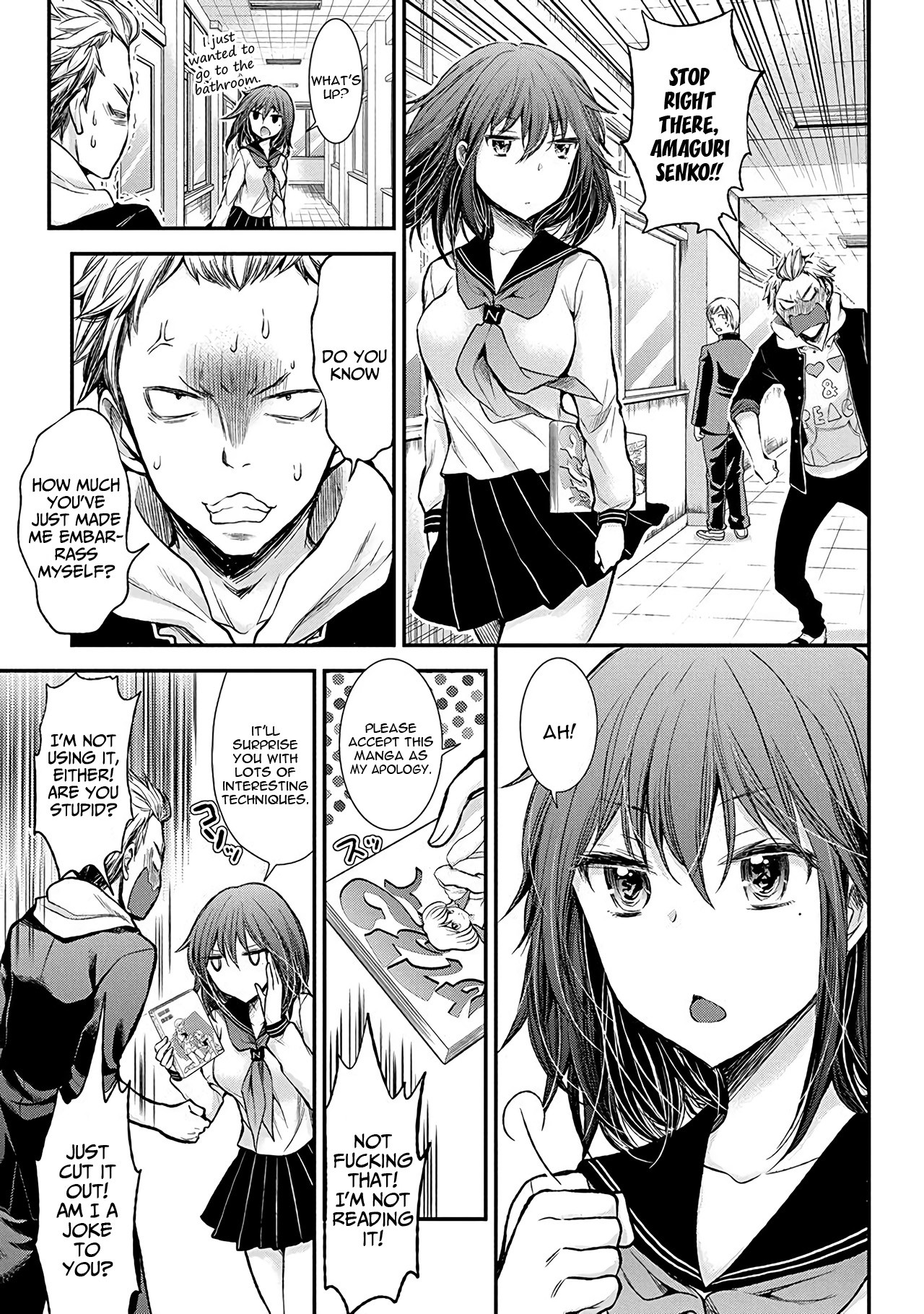 Henjyo - Hen Na Jyoshi Kousei Amaguri Senko - Chapter 38.5