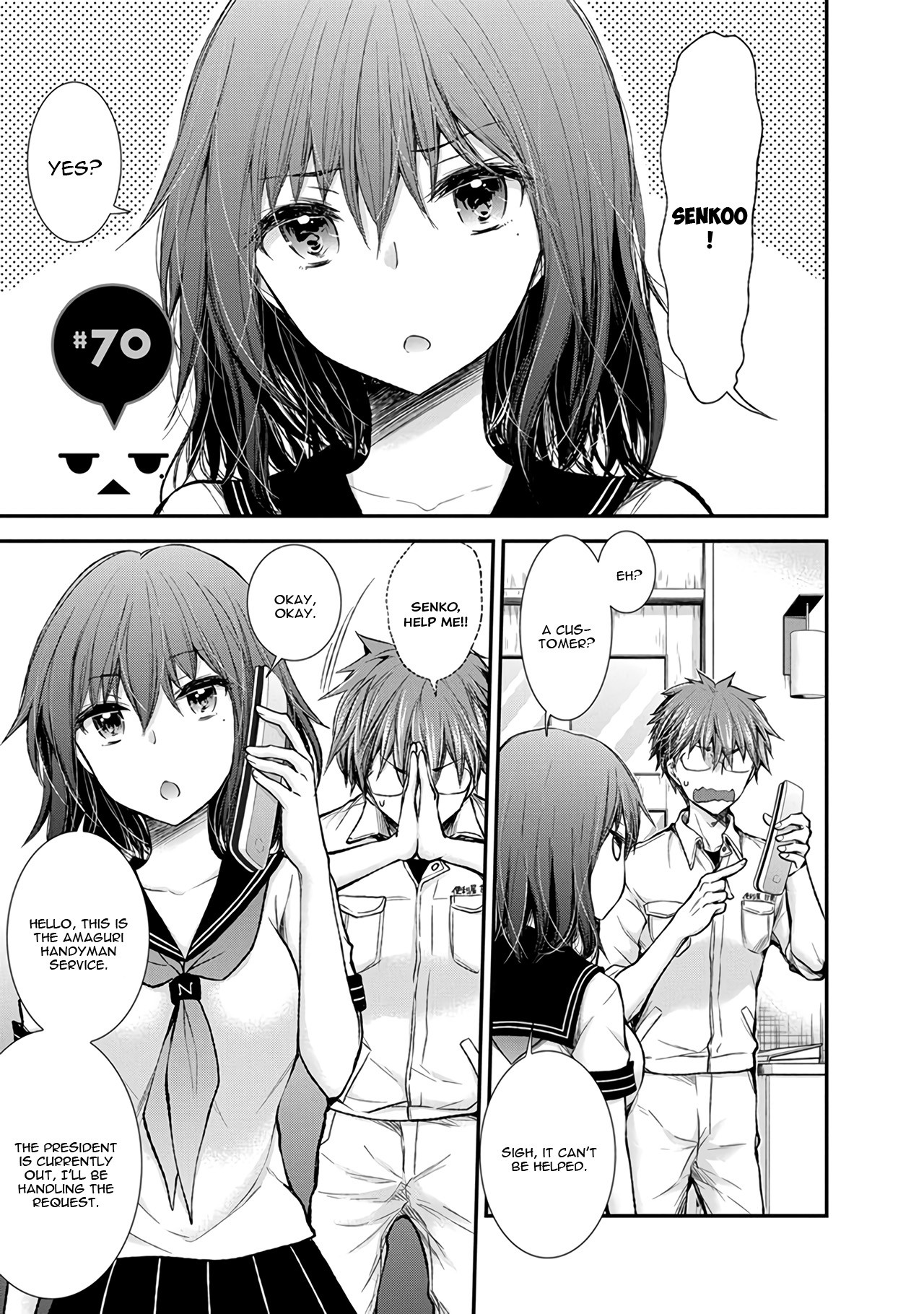 Henjyo - Hen Na Jyoshi Kousei Amaguri Senko - Chapter 70