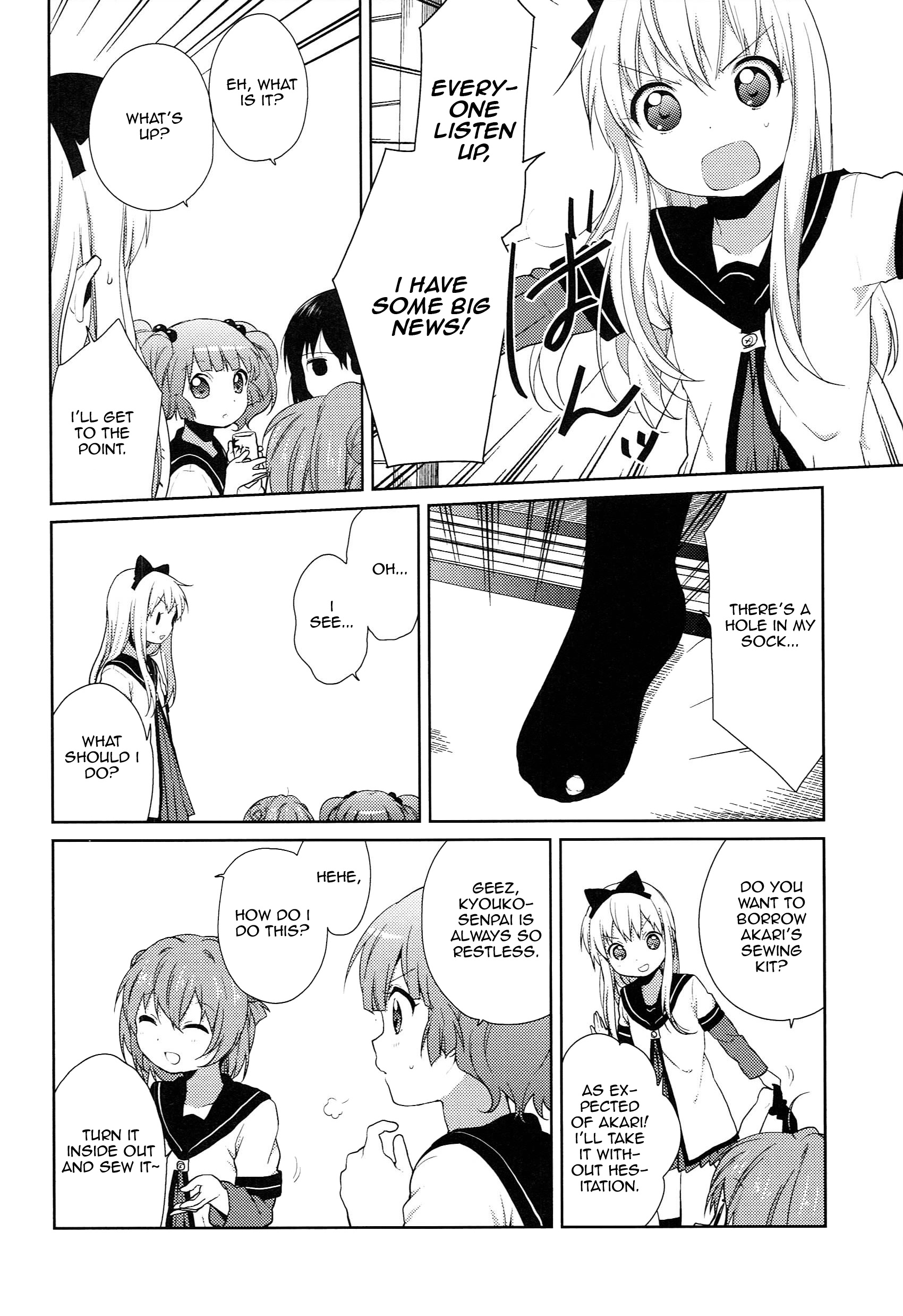 Yuru Yuri - Vol.6 Chapter 51.03: Special 1 - Oh, Somewhere Is The Smell Of Money..