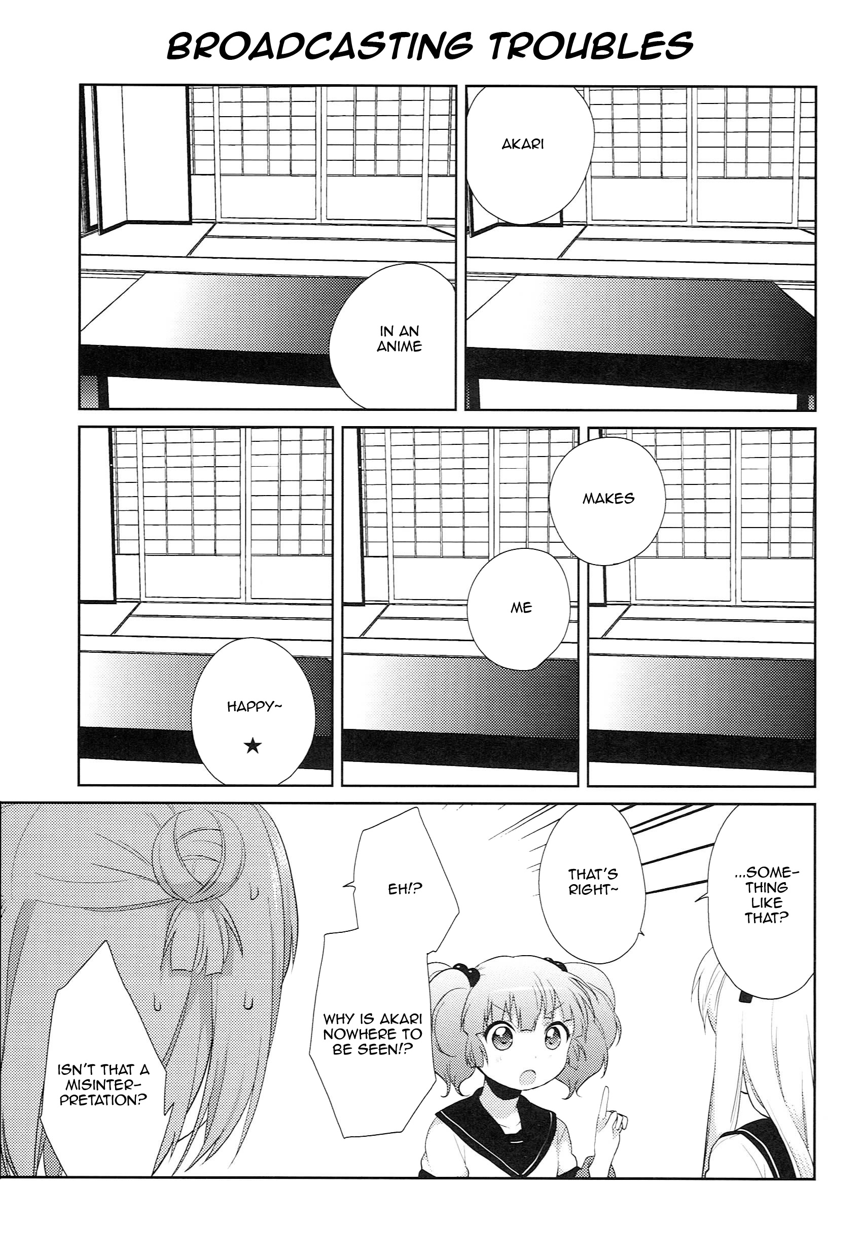 Yuru Yuri - Vol.6 Chapter 51.03: Special 1 - Oh, Somewhere Is The Smell Of Money..