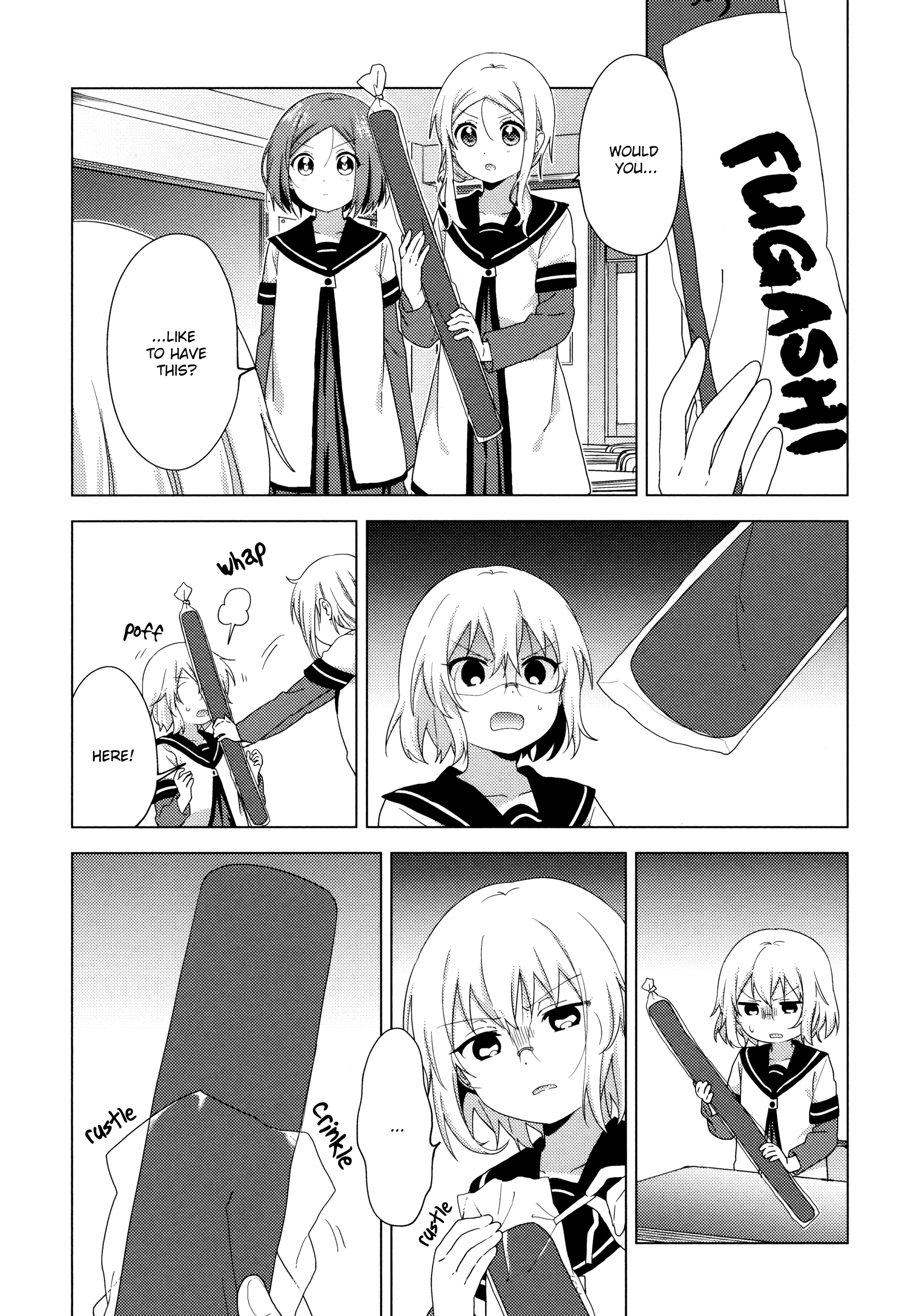 Yuru Yuri - Vol.18 Chapter 146: When The Three Of Us Get Together, It's Very Noisy