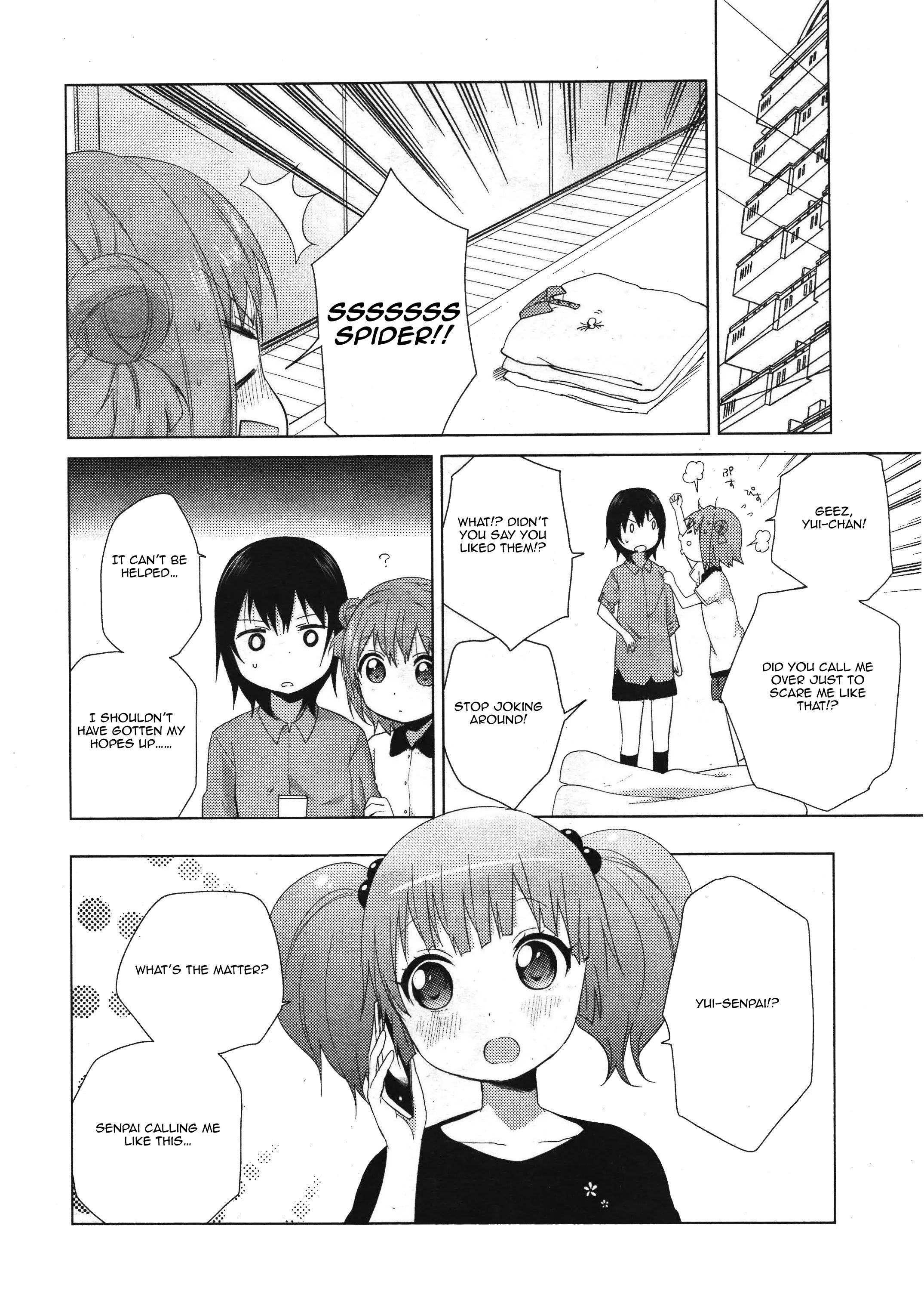 Yuru Yuri - Vol.10 Chapter 63: The Story Of How I Couldn't Catch The Spider.