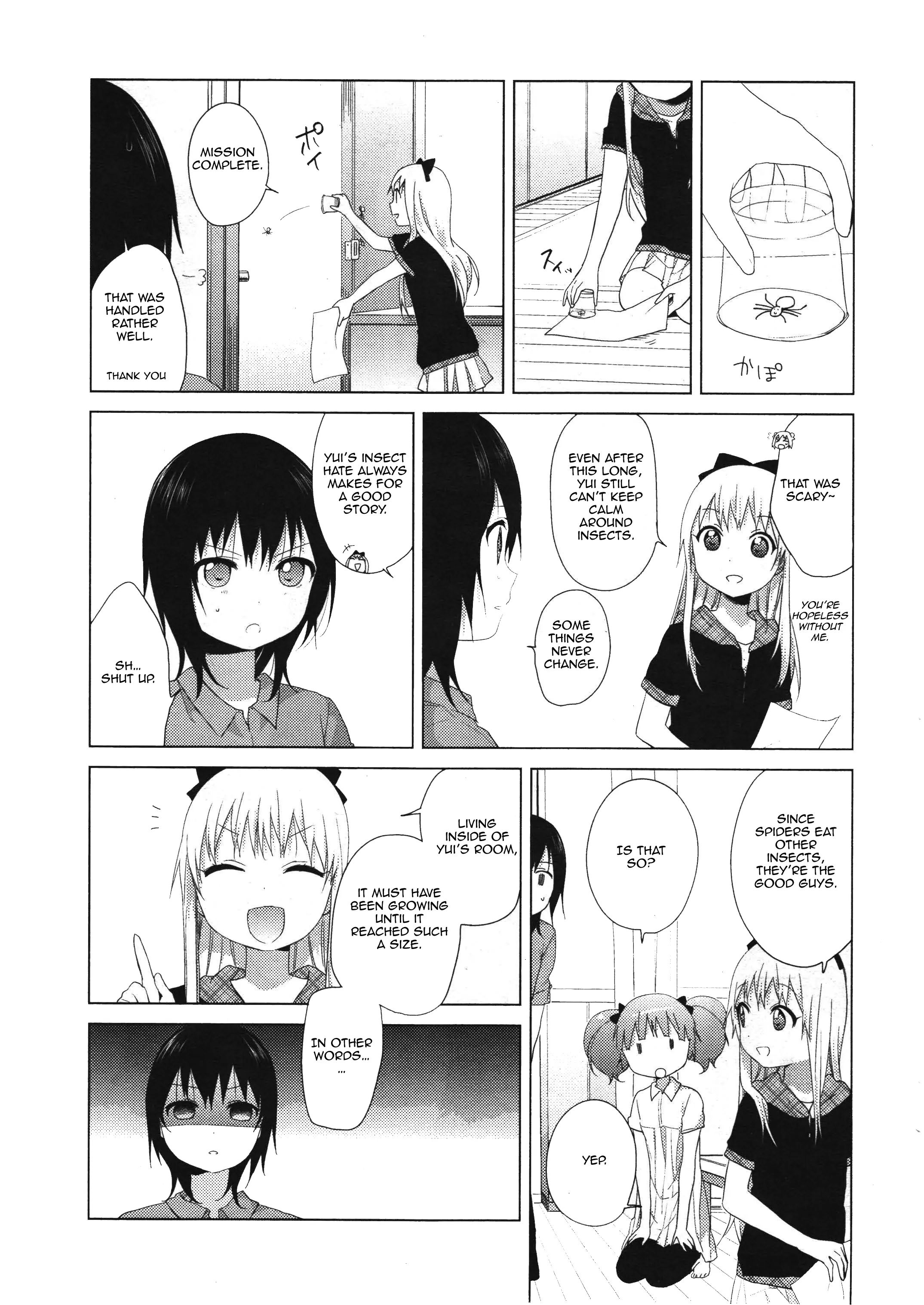 Yuru Yuri - Vol.10 Chapter 63: The Story Of How I Couldn't Catch The Spider.