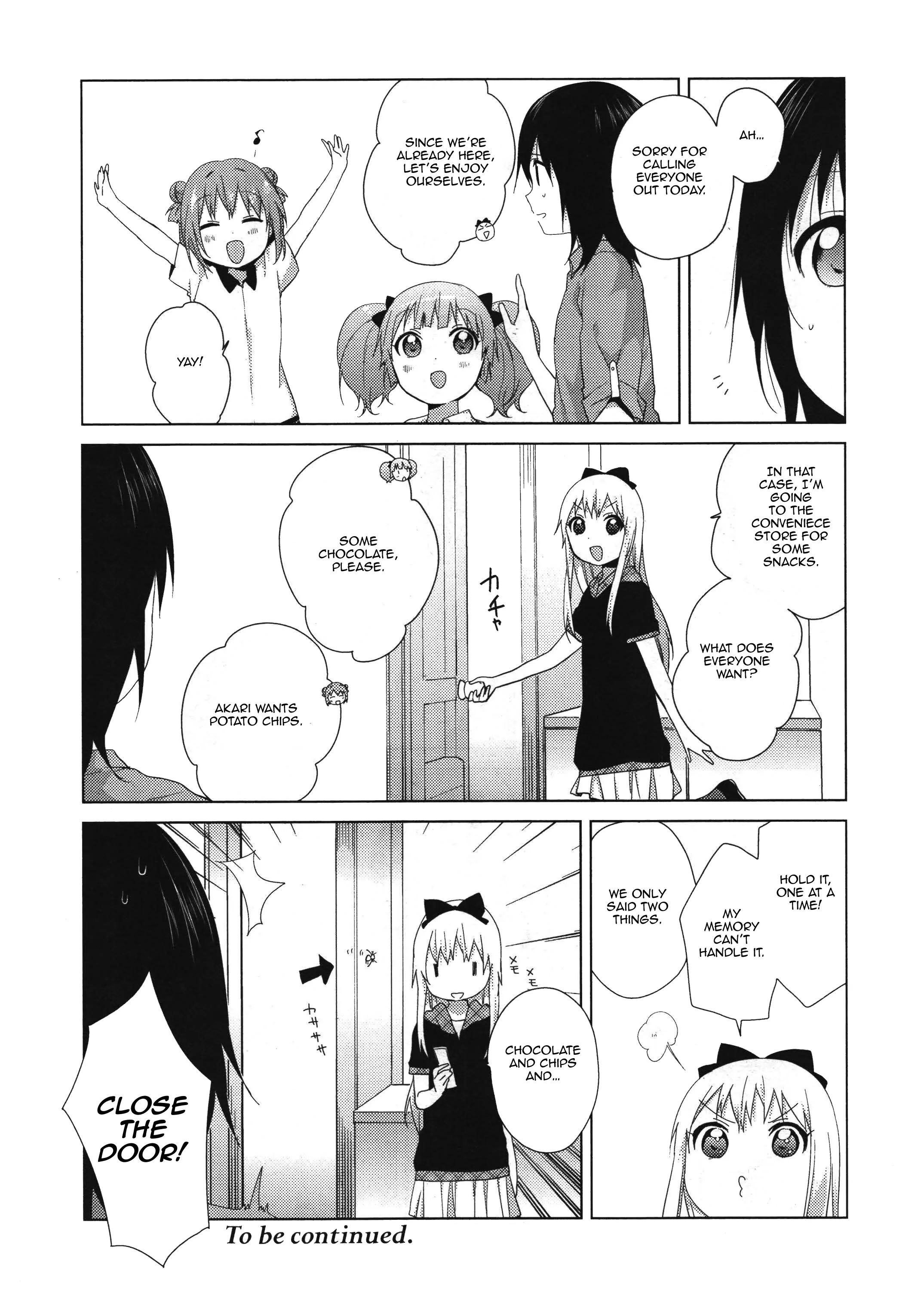 Yuru Yuri - Vol.10 Chapter 63: The Story Of How I Couldn't Catch The Spider.