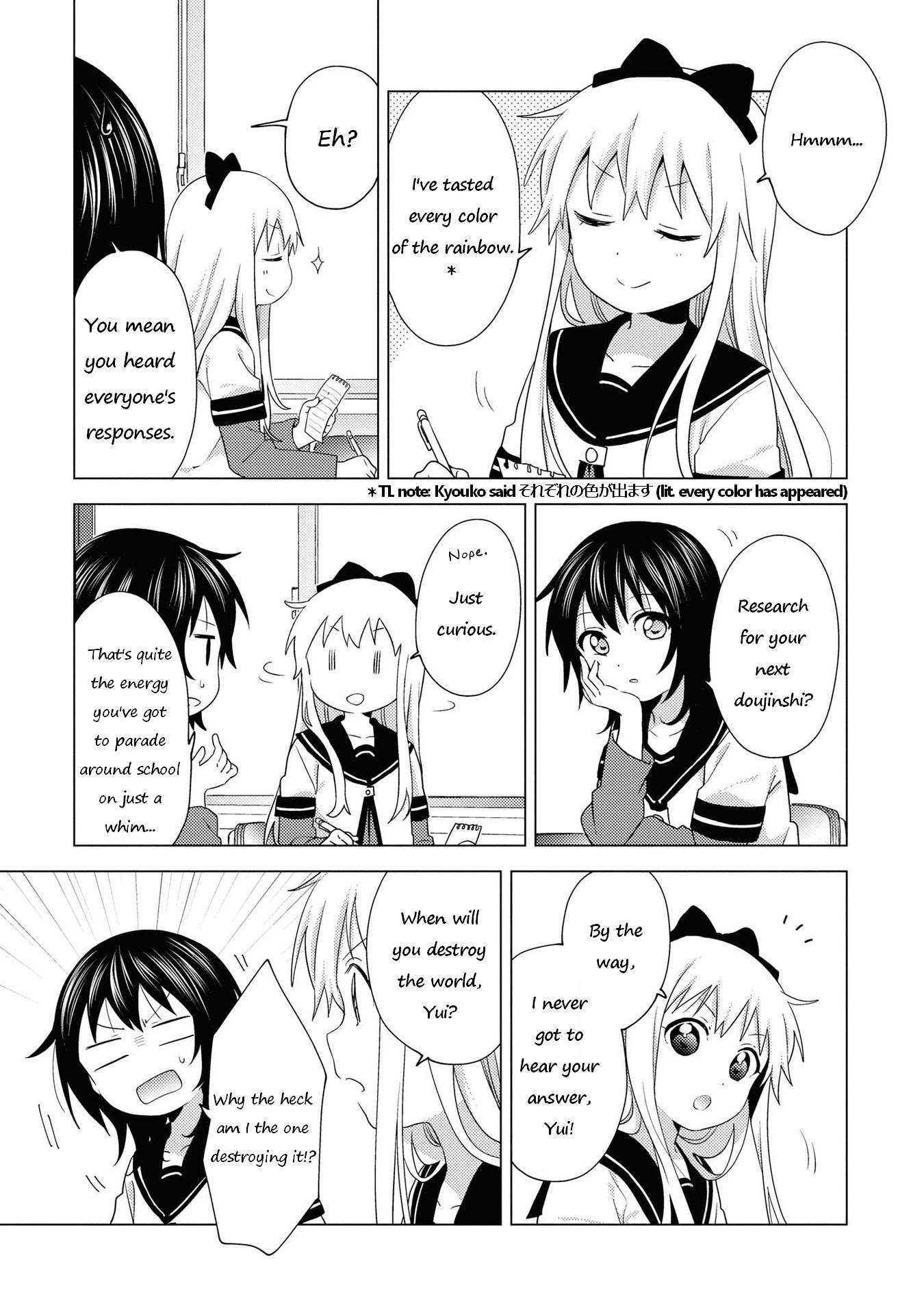 Yuru Yuri - Chapter 167: This Is The Last Day On Earth After All