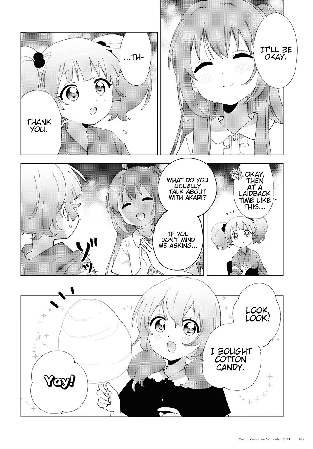 Yuru Yuri - Chapter 212: Chinatsu And Summer - Akari And Festival