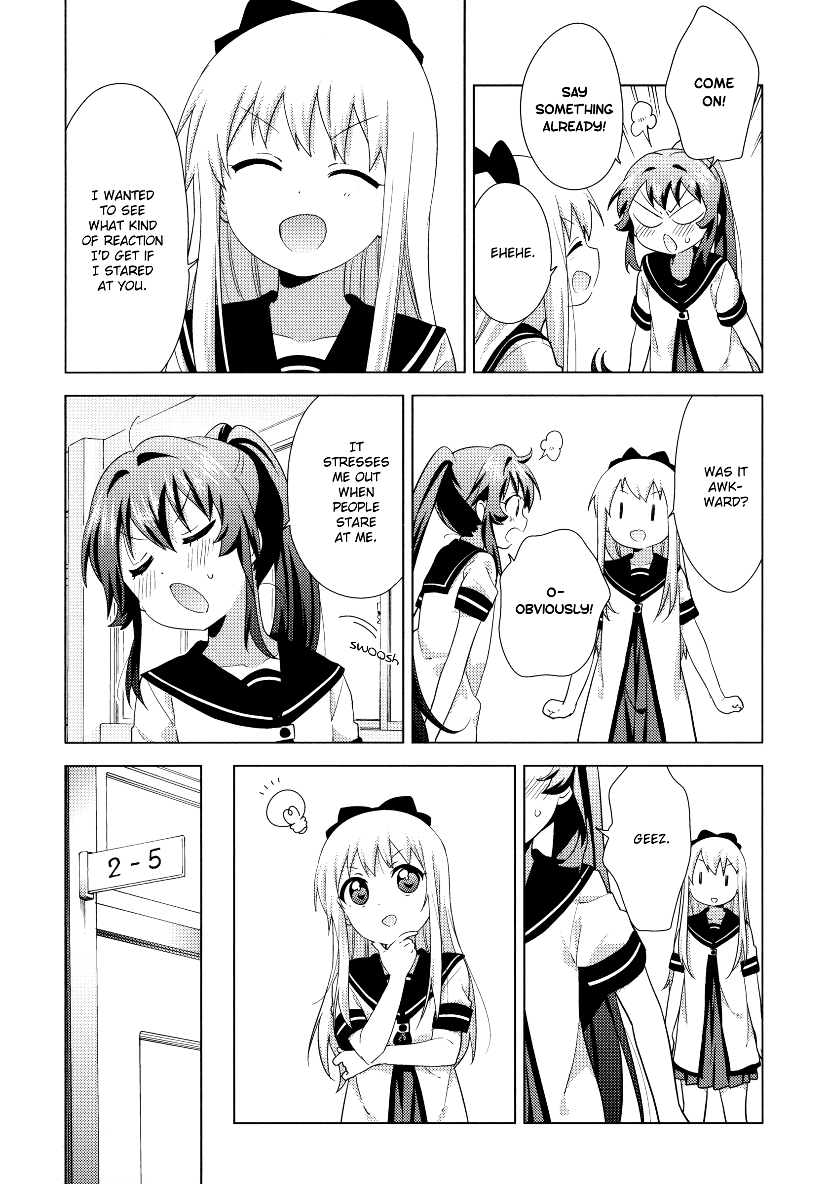 Yuru Yuri - Vol.18 Chapter 142: Stare...