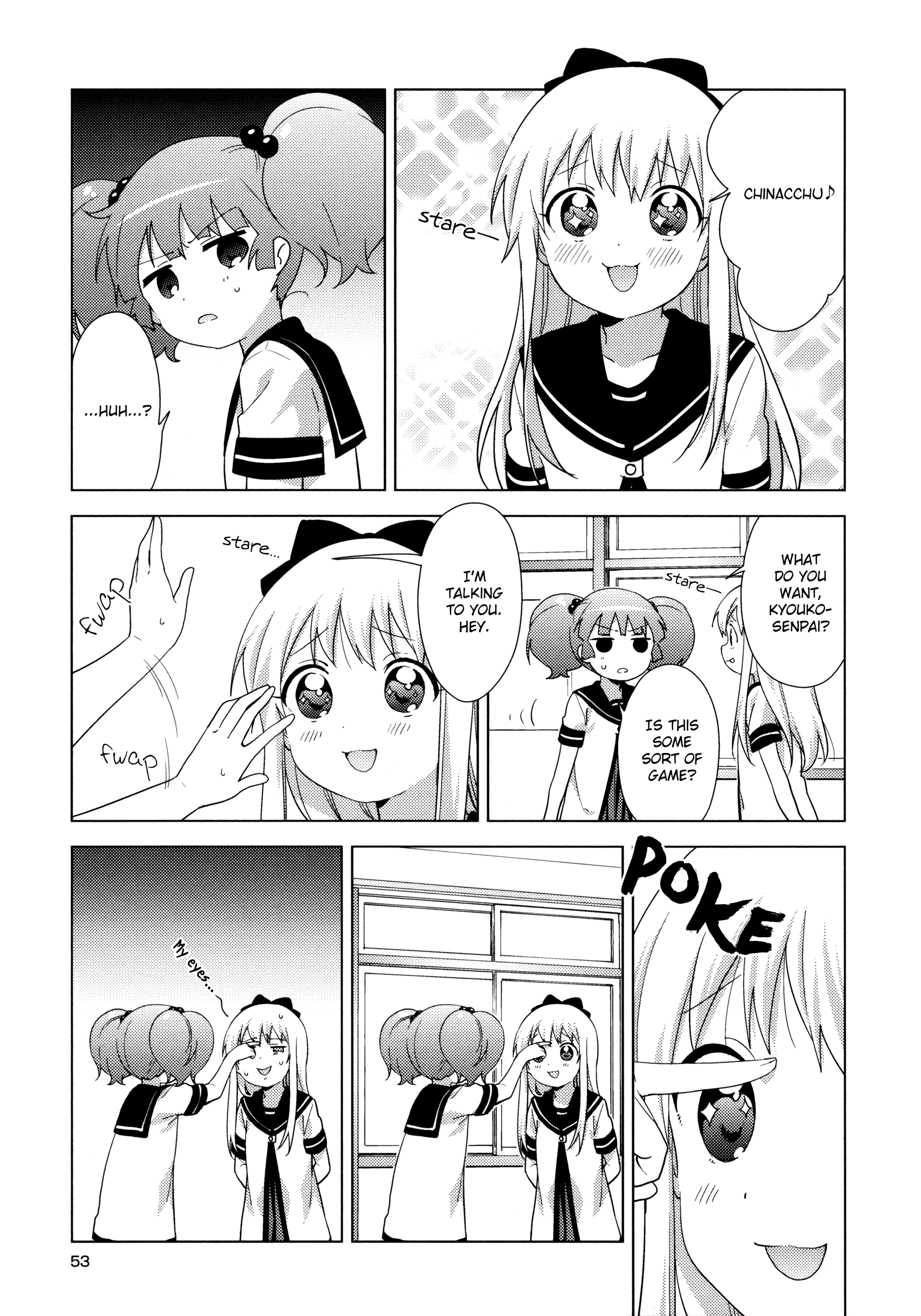 Yuru Yuri - Vol.18 Chapter 142: Stare...